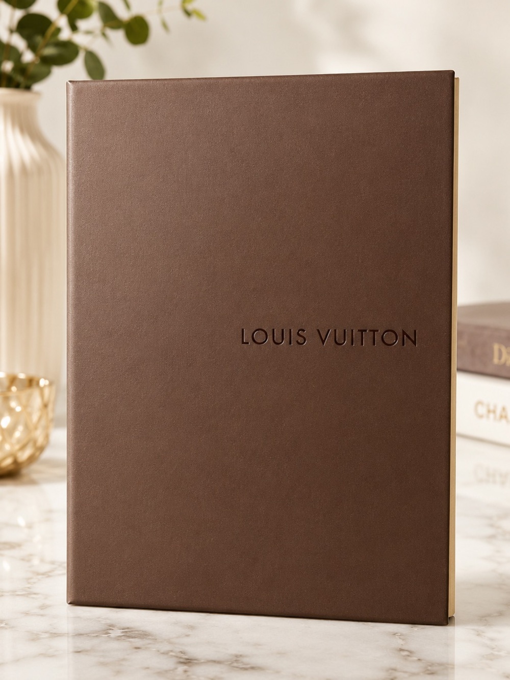 Louis Vuitton Vintage Gift Box Brown Drawer Style Presentation Box Early 2000s